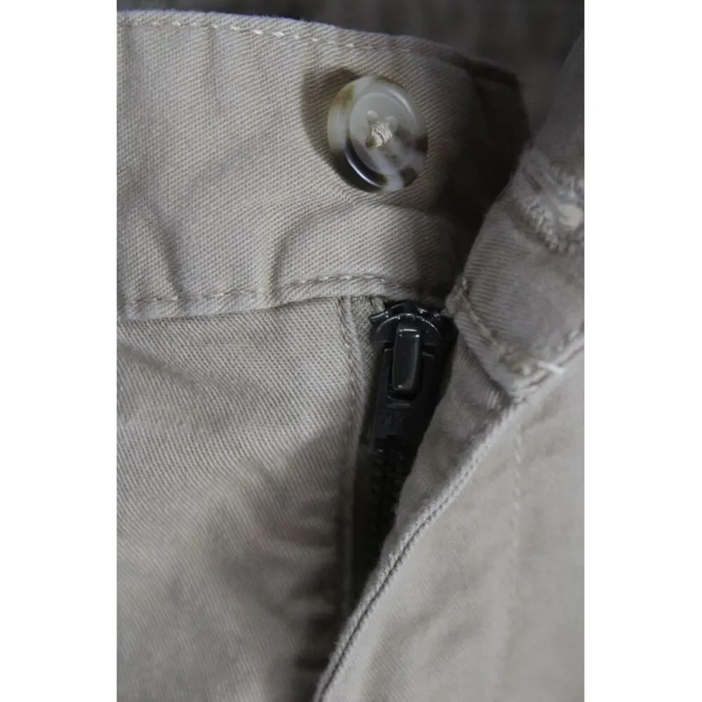 Polo Ralph Lauren Boys Button Closure Flat Front Chino Shorts Beige Size 16